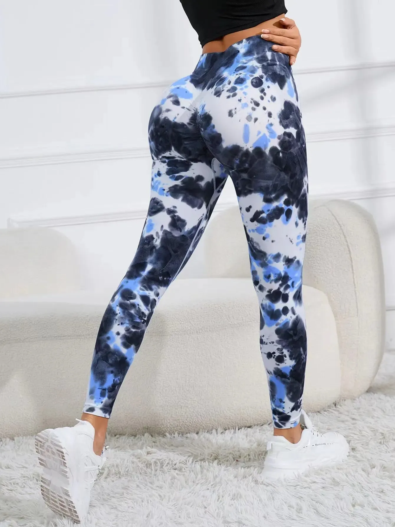 Tie Dye Seamless Leggings