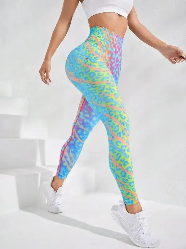 Tie Dye Seamless Leggings