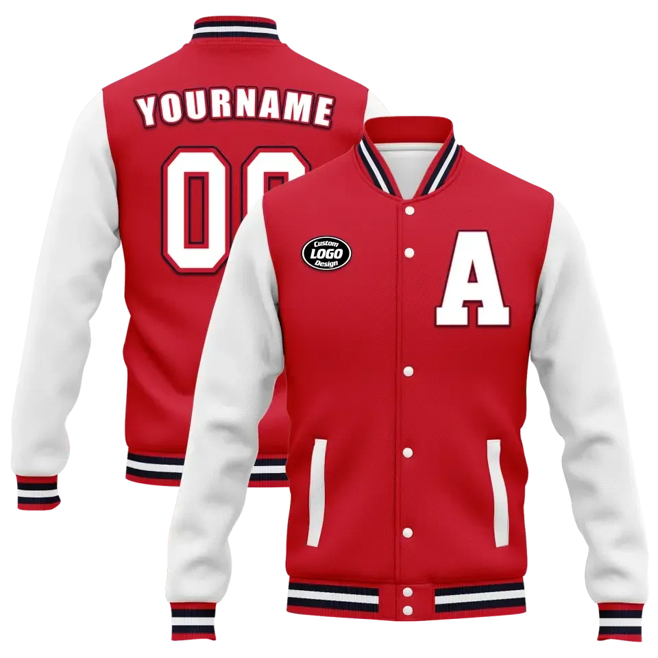 Unique Gift,Personalized Full-printed Jackets, Custom Windproof Jackets, Casual Unisex Streetwear