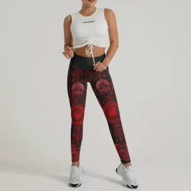 Viking Suncatcher Red Leggings