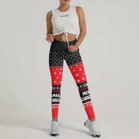 Villain Santa Claus Jitsmas Leggings